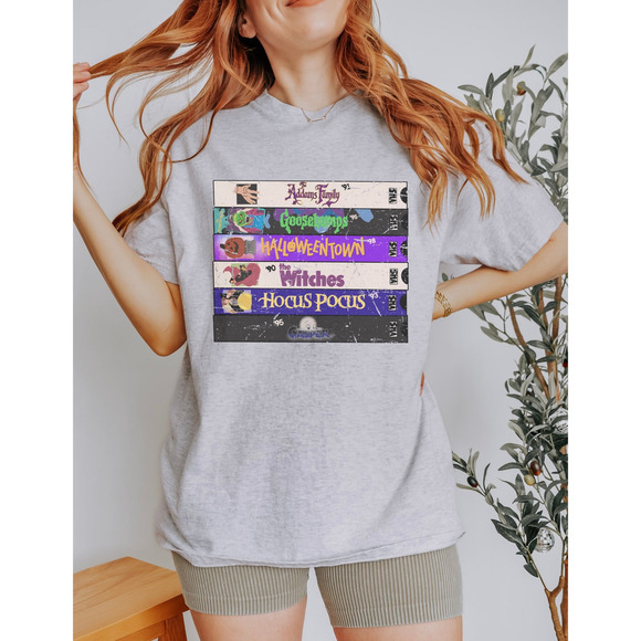 Travon A Other - Halloweentown Movies Retro Halloween Fan Graphic T-Shirt